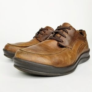 SAS Move On Casual Comfort Shoes Oxford Brown Lace